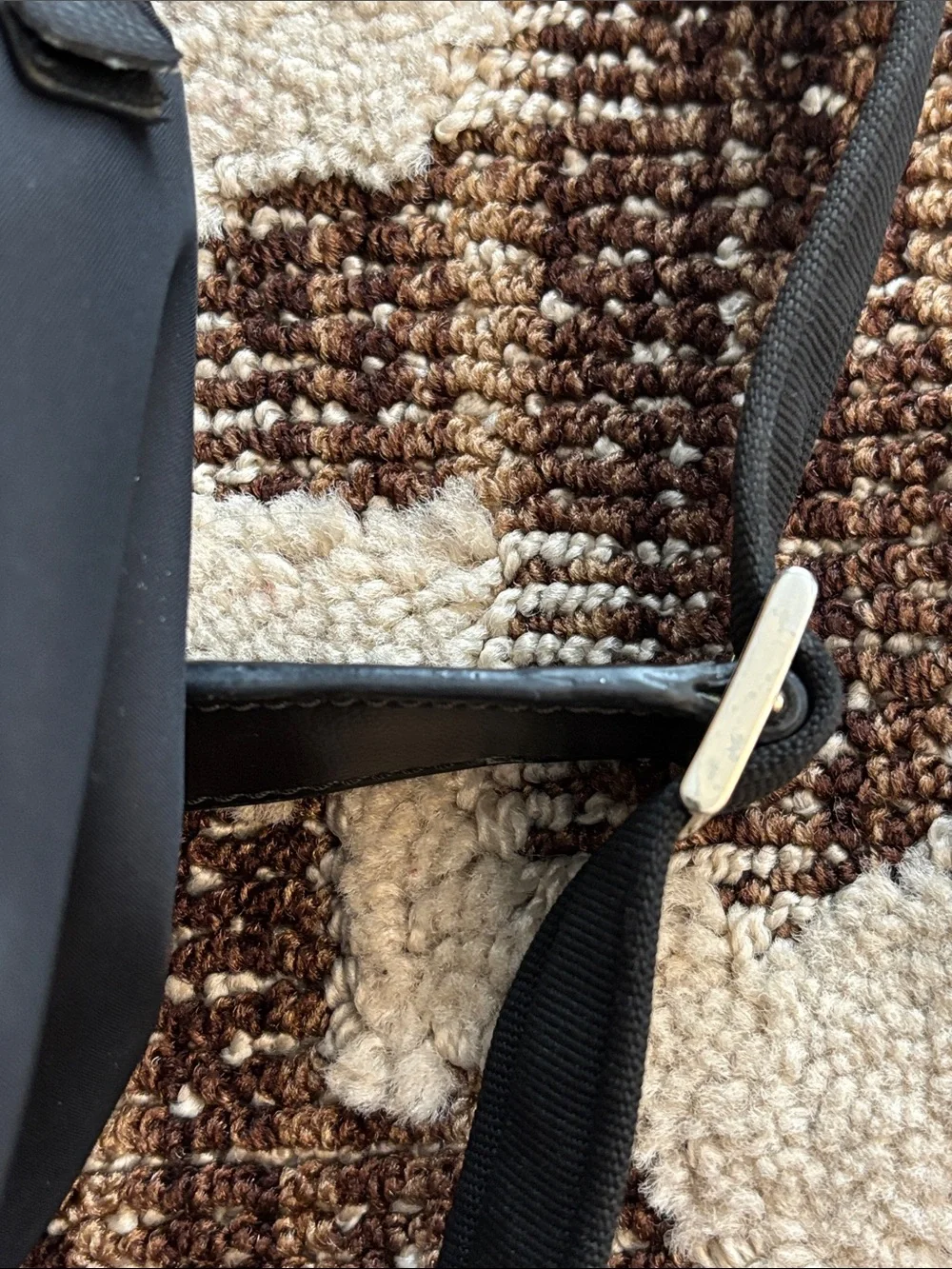 Kate Spade Small Dawn Black Nylon And Leather Trim Backpack
